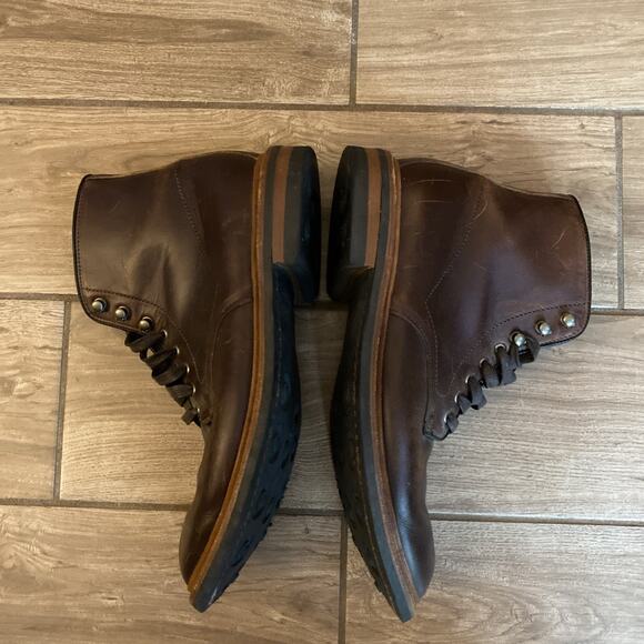 Allen Edmonds Higgins Mill 10 D Brown Boot Chromexcel Leather main image 5